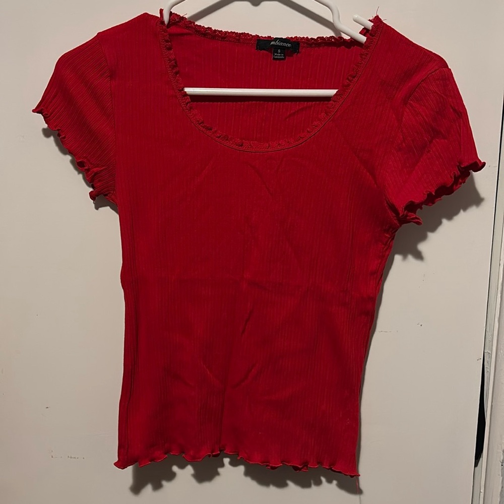 Red shirt